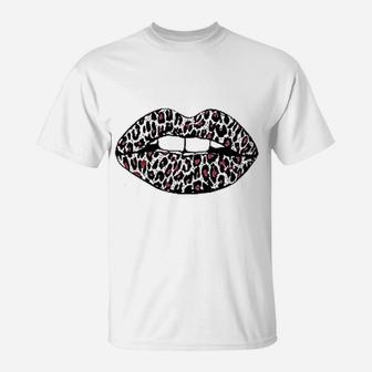 Leopard Lips T-Shirt | Crazezy UK
