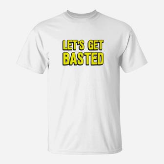 Lets Get Basted Thanksgiving Turkey Dinner T-Shirt - Thegiftio UK