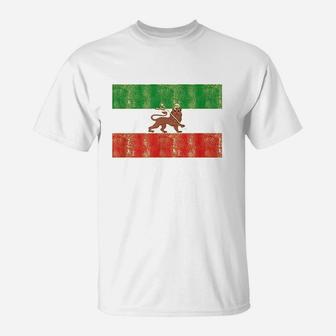 Lion Ethiopia Flag T-Shirt | Crazezy
