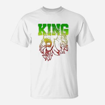 Lion Of Judah King Reggae Music Rasta Gift T-Shirt - Thegiftio UK