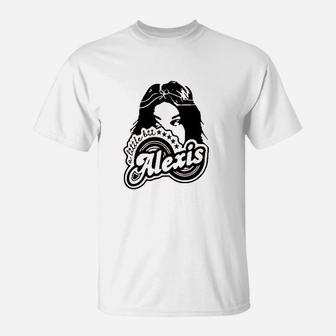 Little Bit Alexis Moira Alexis Rose T-Shirt | Crazezy AU