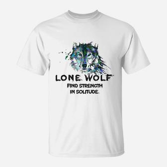 Lone Wolf T-Shirt | Crazezy AU