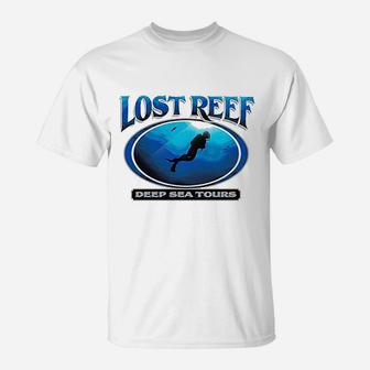Lost Reef Deep Sea Tours T-Shirt | Crazezy
