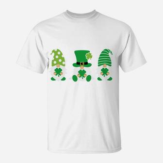 Lucky And I Gnome It St Patrick's Day T-Shirt | Crazezy CA