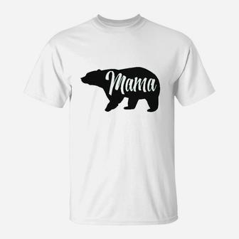 Mama Bear Best Mom Of Boys T-Shirt | Crazezy