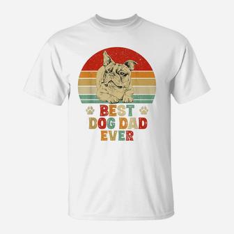 Mens Best Dog Dad Ever Daddy Boston Terrier Dog Lover Owner T-Shirt | Crazezy UK