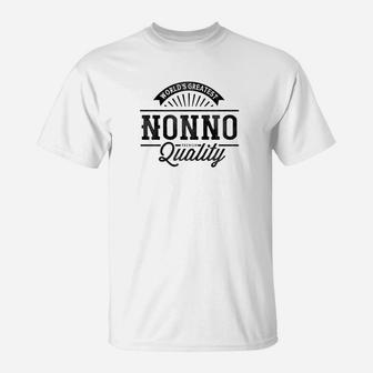 Mens Grandpa Gift Worlds Greatest Nonno Men T-Shirt - Thegiftio UK