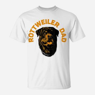 Mens Rottweiler Rottie Dad Daddy Father Funny T-Shirt | Crazezy UK