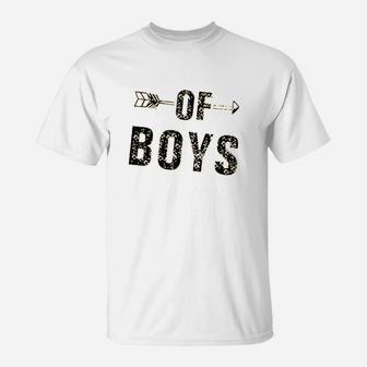 Mom Of Boys T-Shirt | Crazezy UK