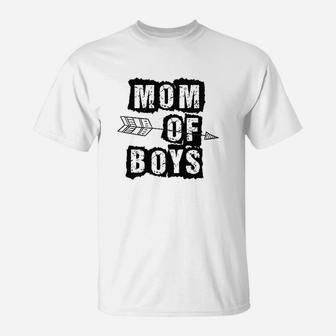 Mom Of Boys T-Shirt | Crazezy