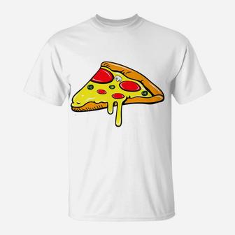Mother Father Son Daughter Pizza Slice Matching T-Shirt | Crazezy UK