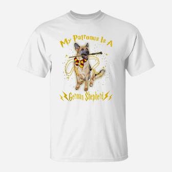My Patronus Is A German Shepherd T-Shirt | Crazezy UK