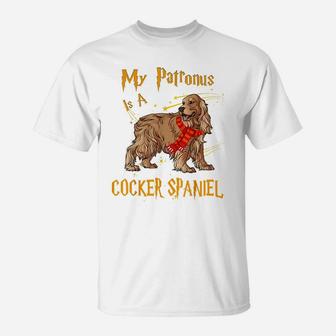 My Patronus Is An English Cocker Spaniel T Shirt T-Shirt | Crazezy CA