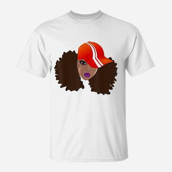 Natural Hair Afro Puffs For Black Girls T-Shirt | Crazezy AU