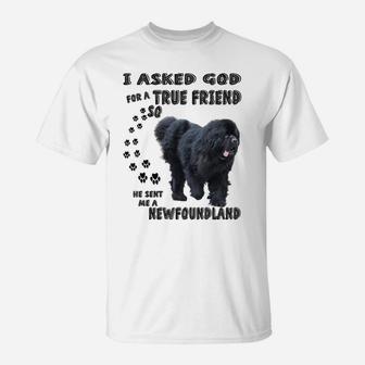 Newfoundland Saying Mom, Newf Dad Costume, Cute Newfie Dog T-Shirt | Crazezy CA