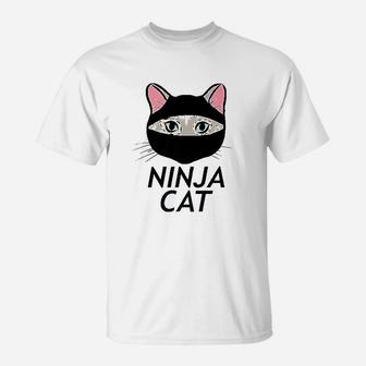 Ninja Cat T-Shirt | Crazezy CA