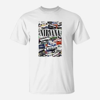 Nirva Cassettes Slim T-Shirt | Crazezy DE