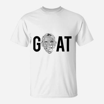 Obama Goat Obama Greatest Of All Time T-Shirt | Crazezy AU