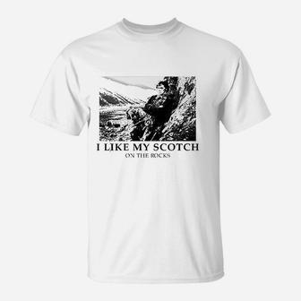 Outlander I Like My Scotch On The Rocks T-Shirt | Crazezy AU