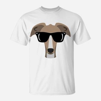 Paws Up Greyhound Dog Mom Dad In Sunglasses Sweatshirt T-Shirt | Crazezy