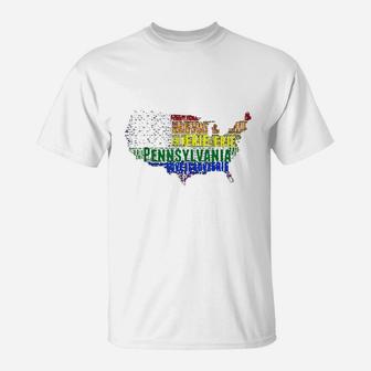 Pennsylvania Erie Love Wins Equality Lgbtq Pride T-Shirt | Crazezy
