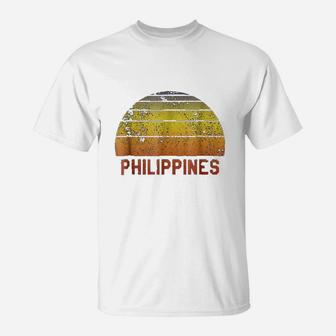 Philippines Retro Vintage 70S Throwback Surf T-Shirt | Crazezy CA