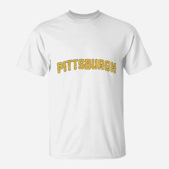 Pittsburgh Classic Retro Style Pennsylvania T-Shirt - Thegiftio UK