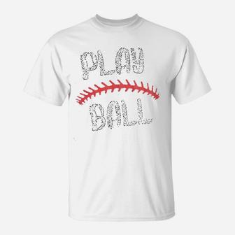 Play Baseball T-Shirt | Crazezy DE