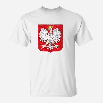 Poland Coat Of Arms T-Shirt | Crazezy