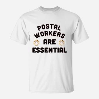 Postal Workers Are Essential Workers Graphic T-Shirt - Thegiftio UK