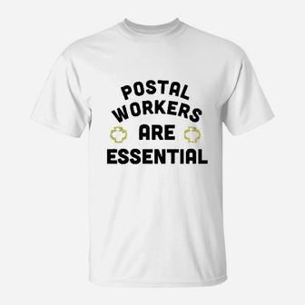 Postal Workers Are Essential Workers T-Shirt - Thegiftio UK