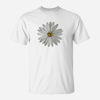 Pretty Oversize Daisy Flower Floral Graphic T-Shirt | Crazezy DE