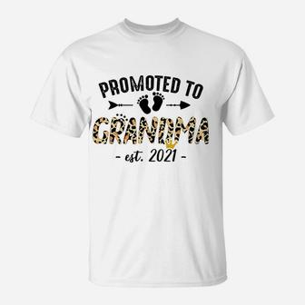 Promoted To Grandma 2021 T-Shirt - Thegiftio UK