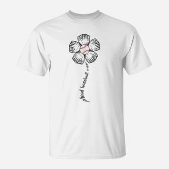 Proud Baseball Mom Shirt - Perfect Flower Design Gift T-Shirt | Crazezy