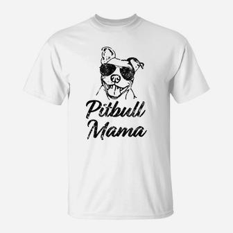 Proud Pitbull Mom Shirt - Pittie Mom, Womens Pitbull Shirt T-Shirt | Crazezy