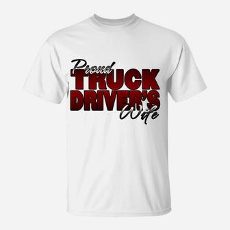 Proud Truckers Wife T-Shirt | Crazezy DE