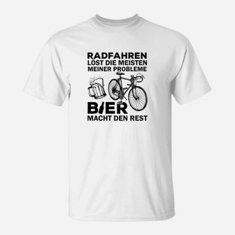 Radfahren Löst Die Meisten Cycling T-Shirt - Seseable