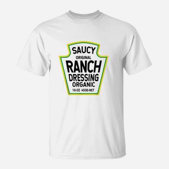 Ranch Dressing Salad Easy T-Shirt | Crazezy