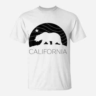 Retro California Bear Vintage Beach Cali Pride Surf 70S 80S T-Shirt | Crazezy AU