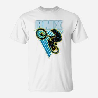 Retro Clothes For Young Mens And Girls Bmx T-Shirt | Crazezy AU