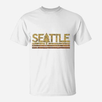 Retro Vintage Seattle Washington T-Shirt | Crazezy CA