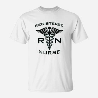 Rn Registered Nurse T-Shirt | Crazezy