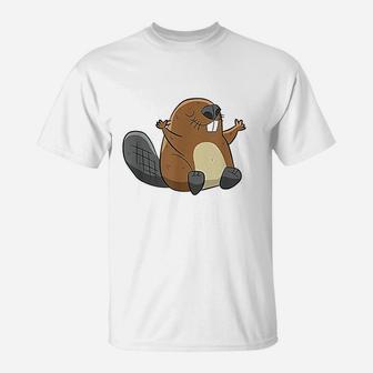 Rodent Beaver Funny Beaver Costume Cool Beaver T-Shirt - Thegiftio UK