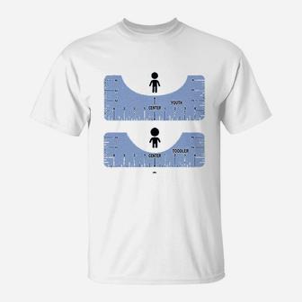Ruler Guide Alignment Tool T-Shirt | Crazezy DE