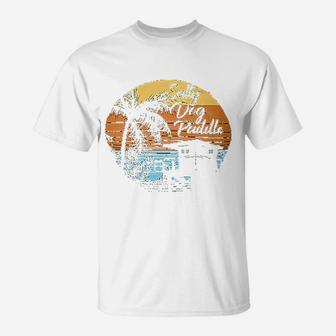 Salty Dog Paddle Dark Grey Slim Fit Retro T-Shirt | Crazezy CA