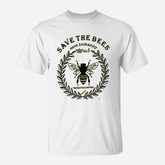 Save The Bees Beekeeper T-Shirt | Crazezy AU