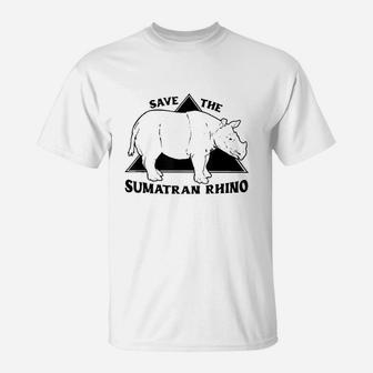 Save The Rhinos T-Shirt | Crazezy UK