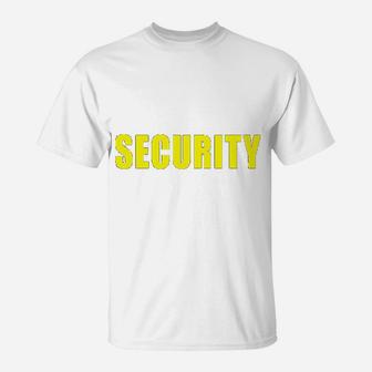 Security Guard Uniform T-Shirt | Crazezy AU