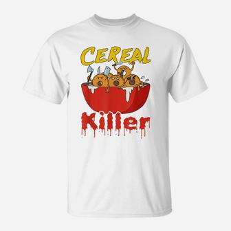 Serial Killer Parody, Cereal Killer T-Shirt | Crazezy