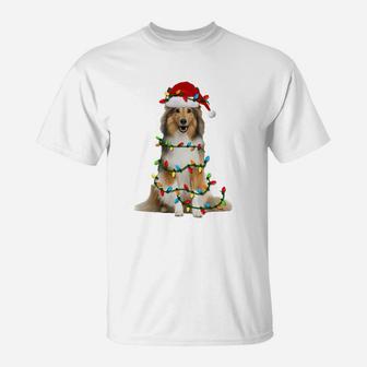 Sheltie Christmas Sweatshirt Sheltie Dog Xmas Gift T-Shirt | Crazezy DE